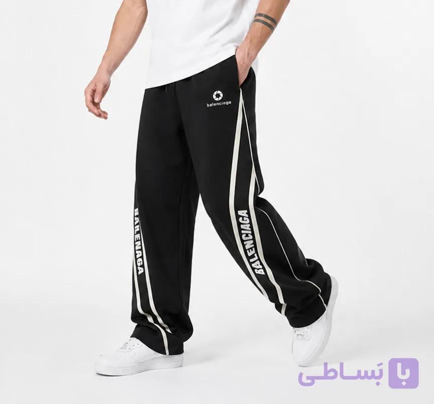 شلوار بگ مردانه مدل بالنسیاگا، پارچه اسپان درجه یک