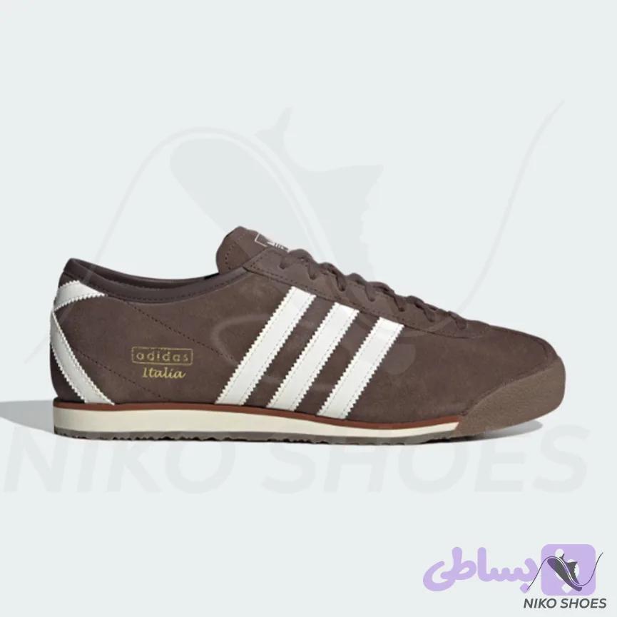 کتونی Adidas مدل Italia 70s – IH9086 قهوه‌ای — تصویر 1