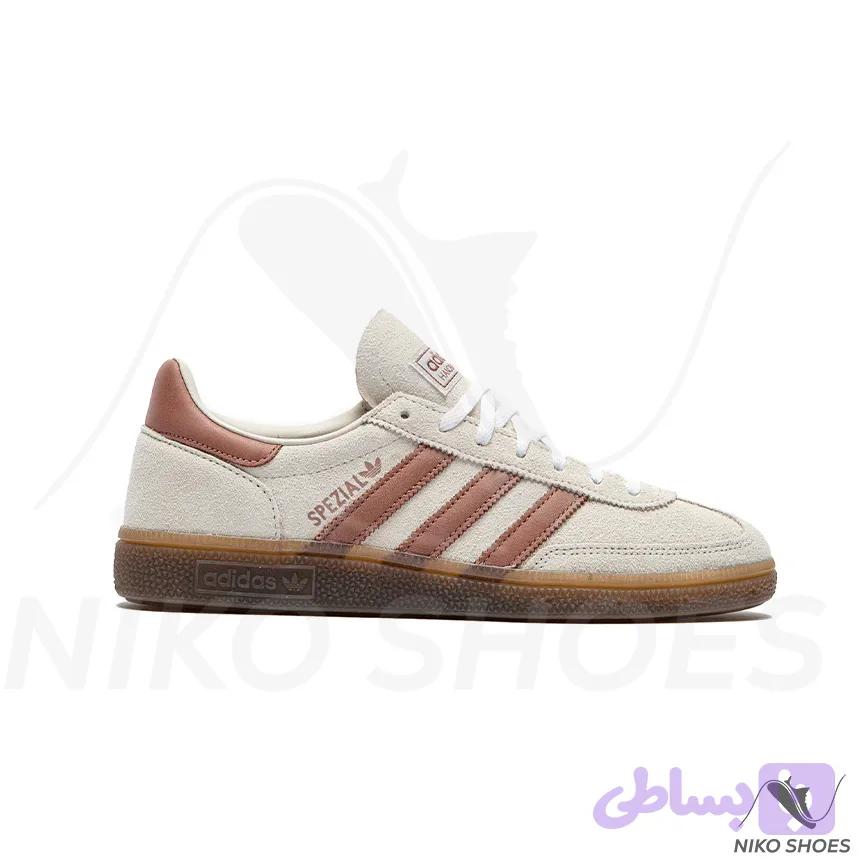 کتونی Adidas مدل Handball Spezial – IH1510 کرم آجری — تصویر 1