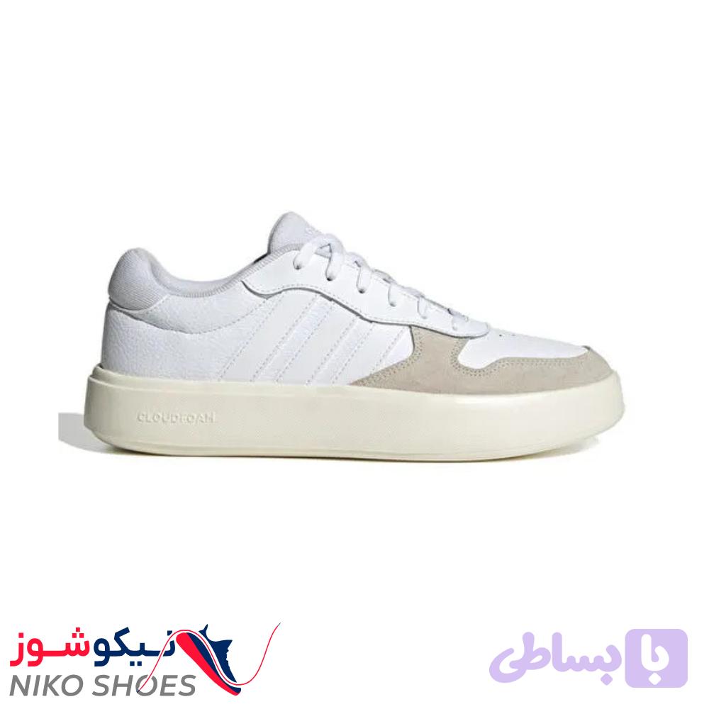 کتونی آدیداس لایف‌استایل Litecourt مردانه سفید | JR0027 — تصویر 1