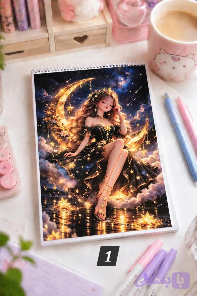 دفتر نقاشی سایز A4 — تصویر 1