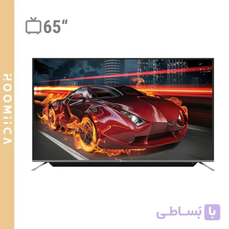 تلویزیون ال ای دی هوشمند بویمن مدل JAEX6100UWS سایز 65 اینچ
