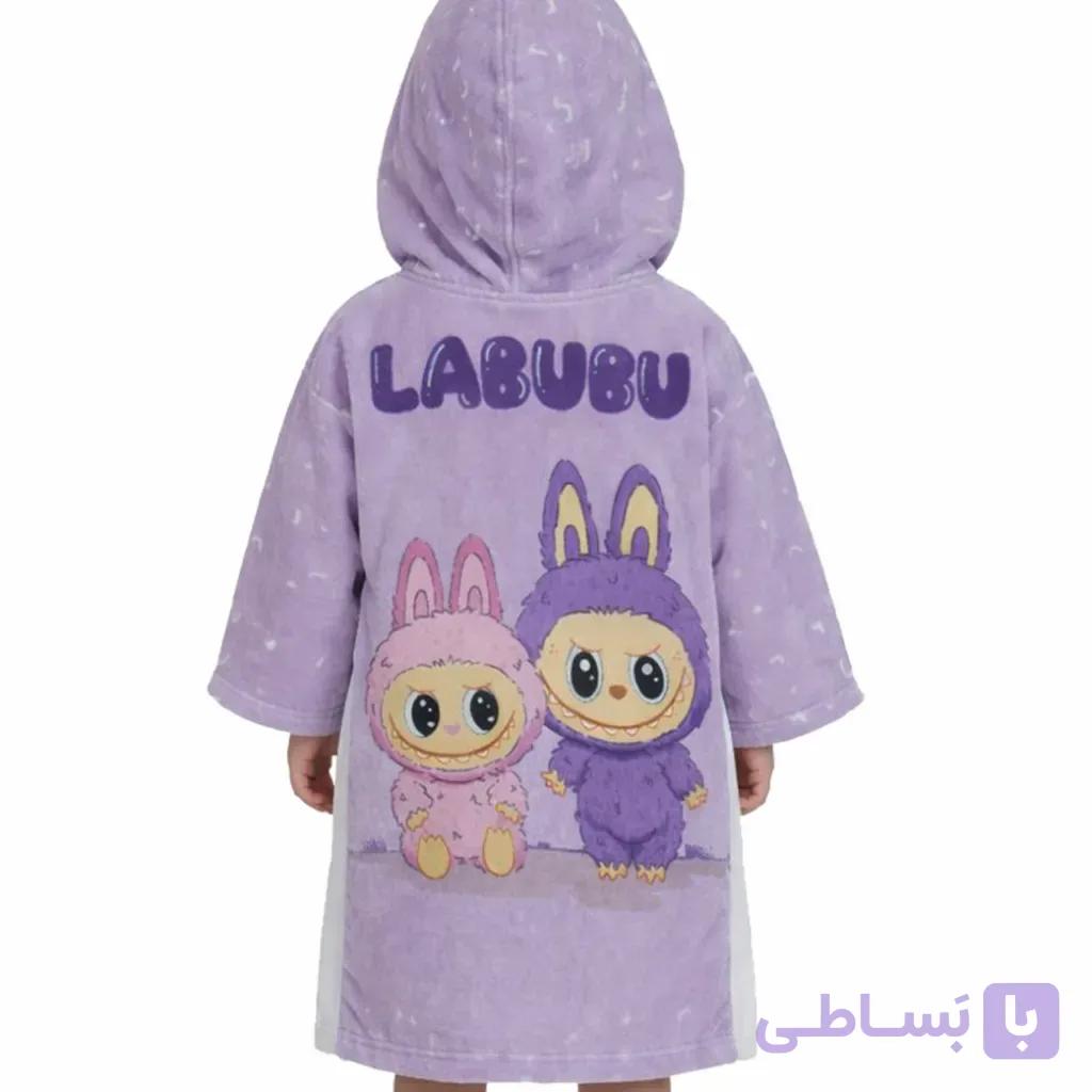 حوله پالتویی بچگانه POODIRAN مدل لبوبو