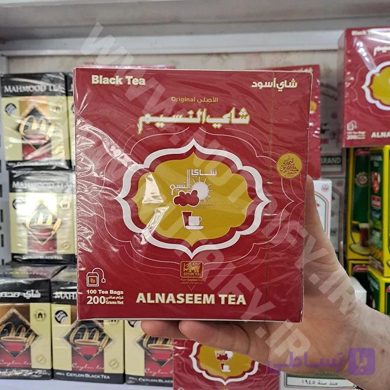 چای کیسه ای النسیم شرکه سعدالدین التجاریه 100 عددی کد 120 — تصویر 1