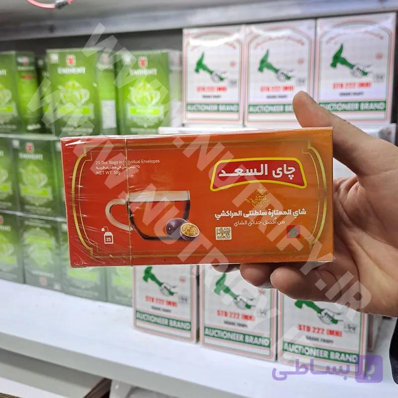 چای کیسه ای مراکشی السعد بسته 25 عددی — تصویر 1