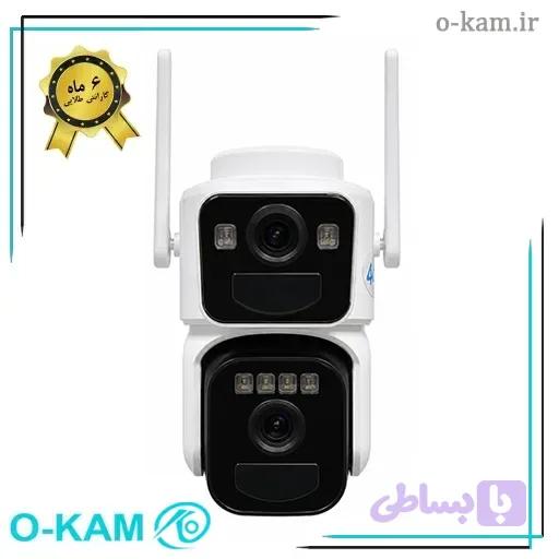 دوربین مینی اسپید دام دو لنز شارژی سیم‌کارتی اوکم مدل O-Kam DS2 — تصویر 1
