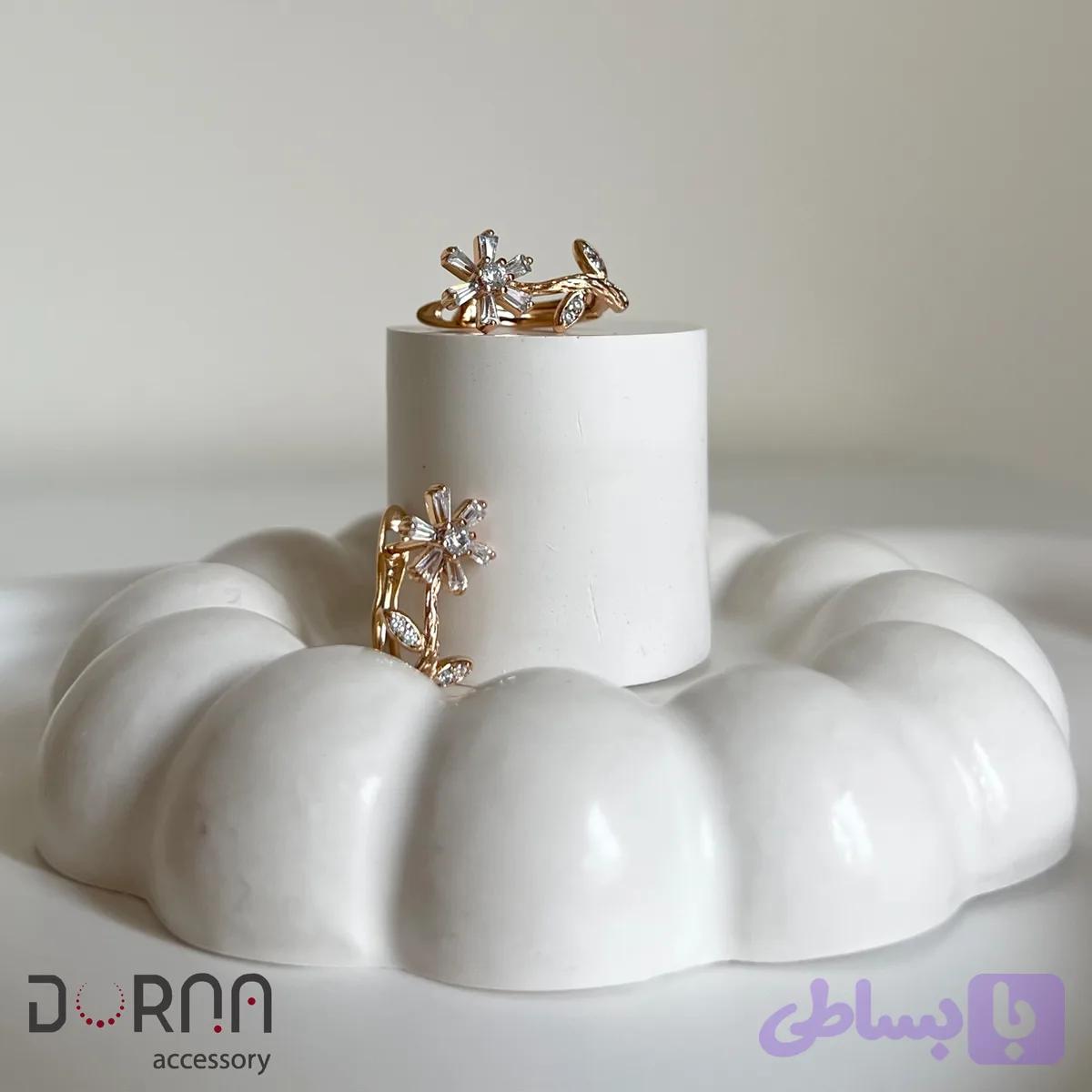 گوشواره "گل کریستالی" ژوپینگ