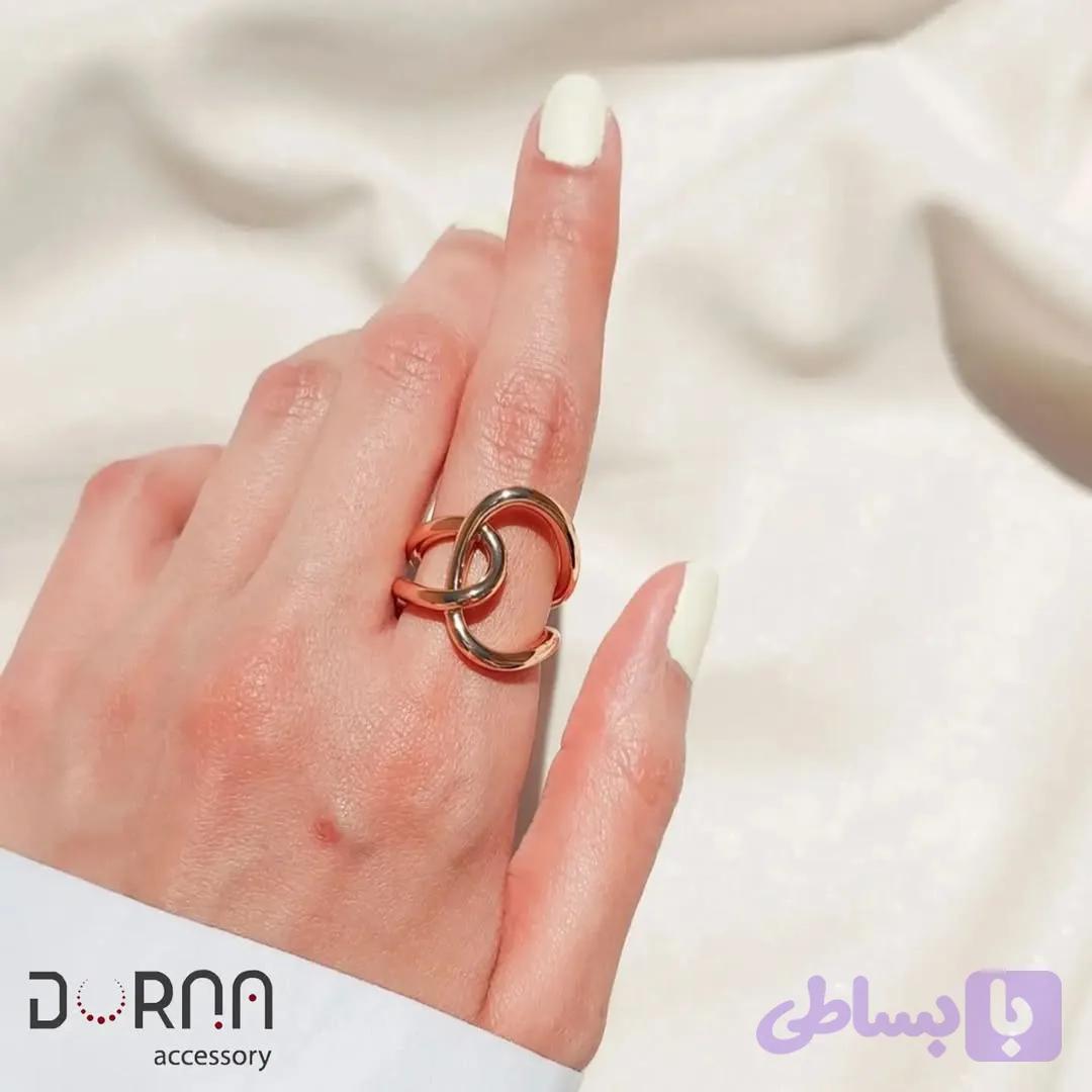 انگشتر طرح گره ژوپینگ