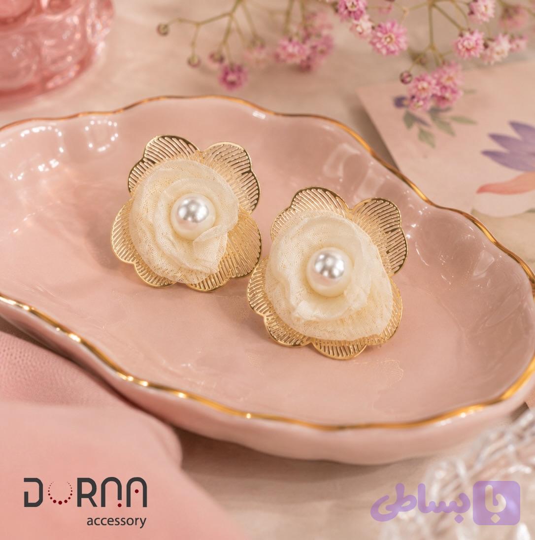 گوشواره مروارید طلایی