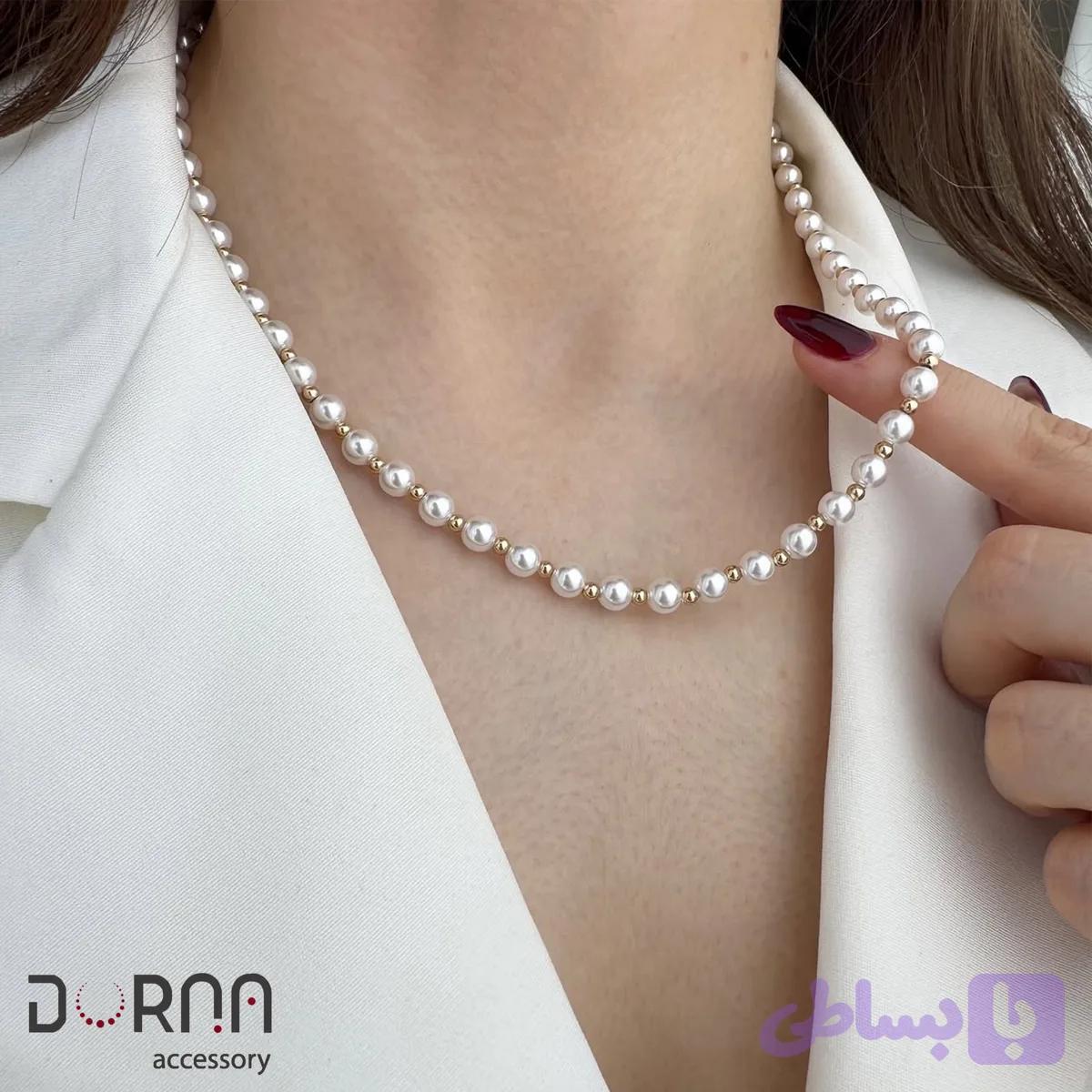 گردنبند مرواریدی ژوپینگ (کد F4S6K)