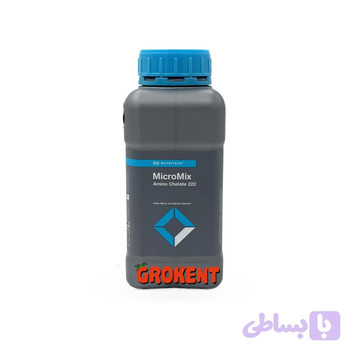 کود مایع نوتری تک آمینو کلات میکرو میکس 222 1 لیتری — تصویر 1