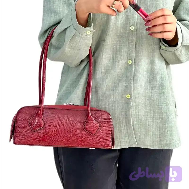 کیف چرم مدل سیمین — تصویر 1