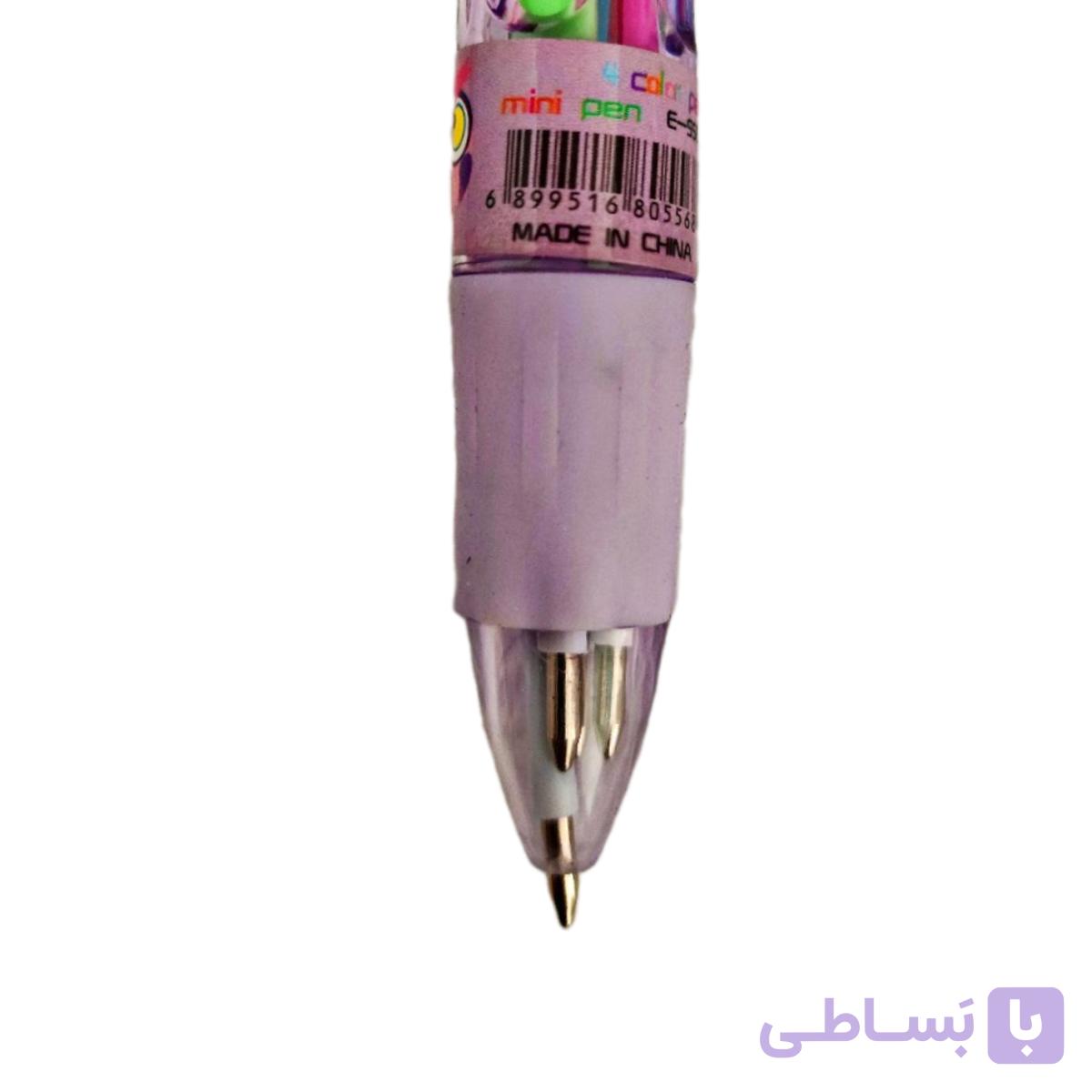 خودکار پنج رنگ طرح جقد — تصویر 1