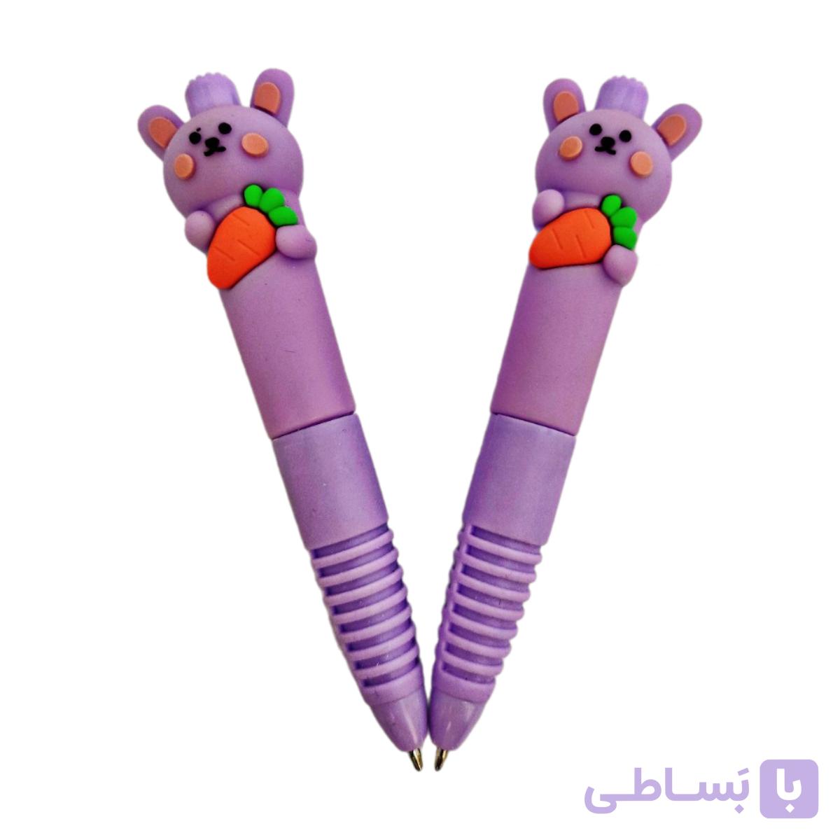 روان نویس فانتزی خرگوش هویج به دست — تصویر 1