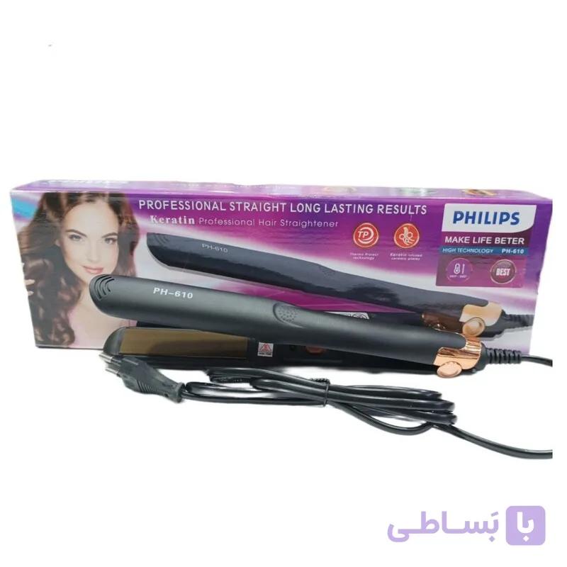 اتو مو فیلیپس مدلPH610 تکنولوژی محافظ حرارتی صفحه سرامیک ویژه | ارسال رایگان