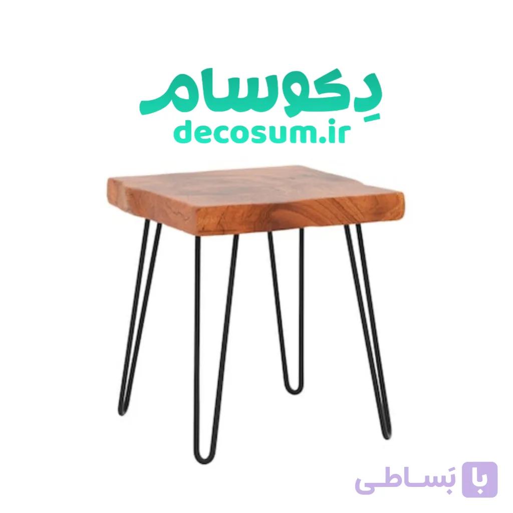 پایه میز عسلی مشکی | سایزبندی