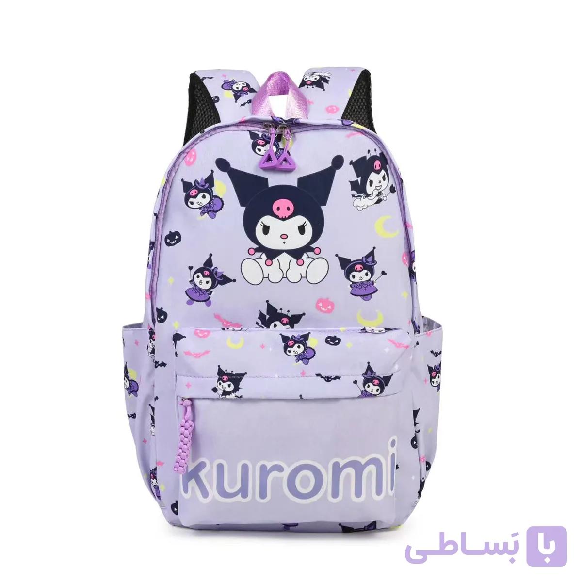 کوله پشتی مدرسه با طراحی استاندارد طرح کرومی
