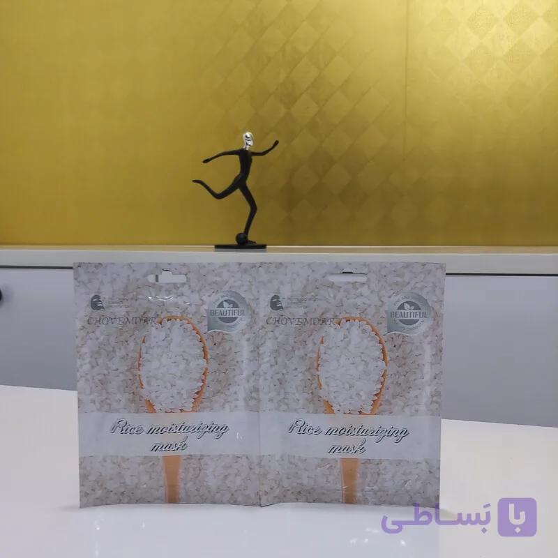 ماسک ورقه ای صورت گوجه فرنگی CHOVEMOAR با جذب فوق العاده و بدون حساسیت