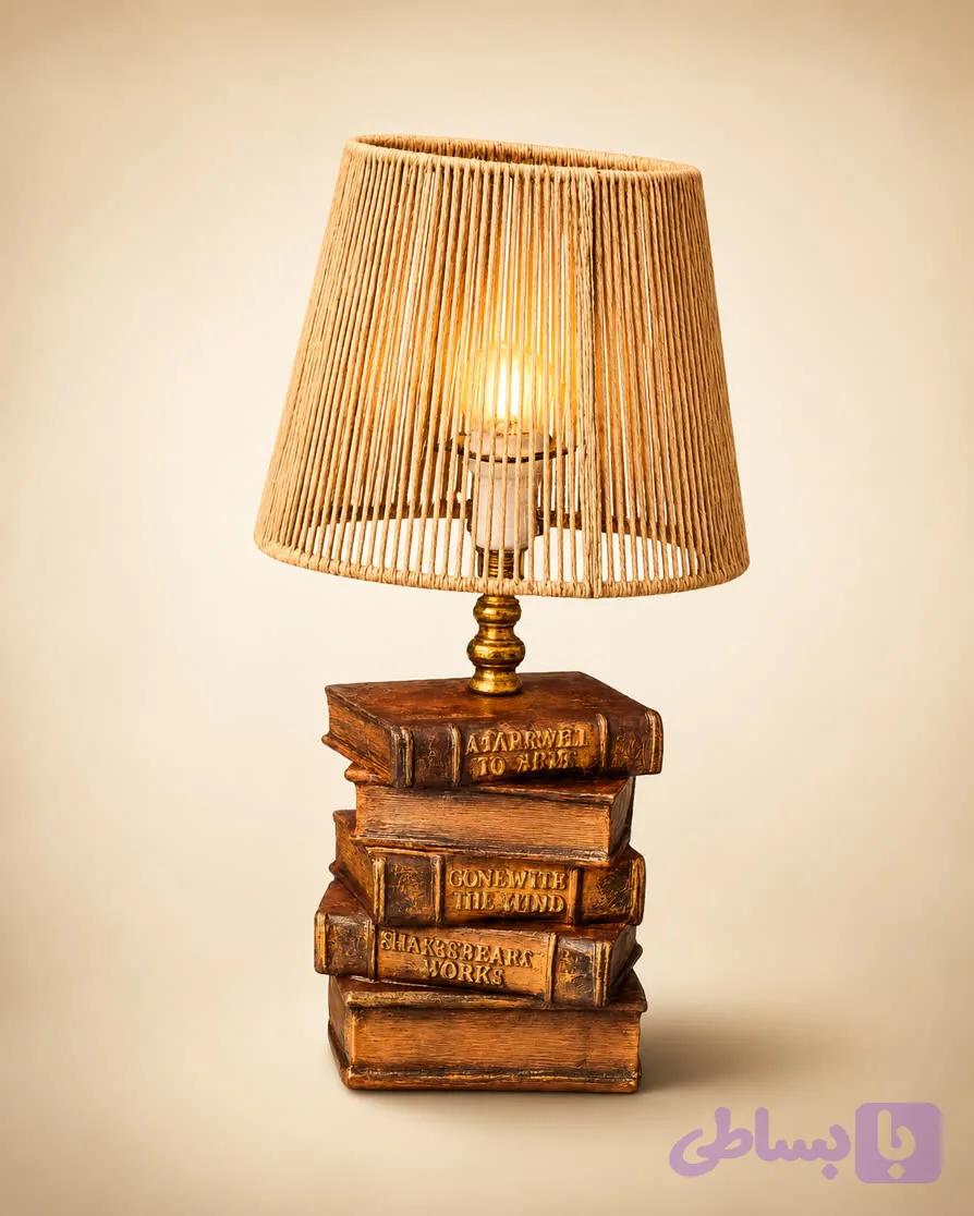 آباژور دکوری کتابی