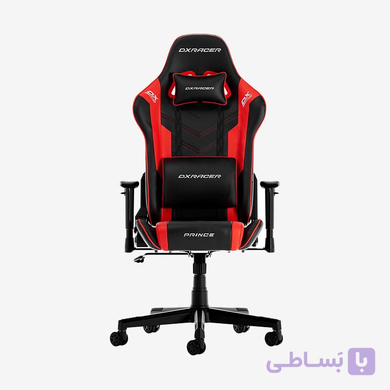 صندلی گیمینگ DXRacer مدل Prince قرمز — تصویر 1