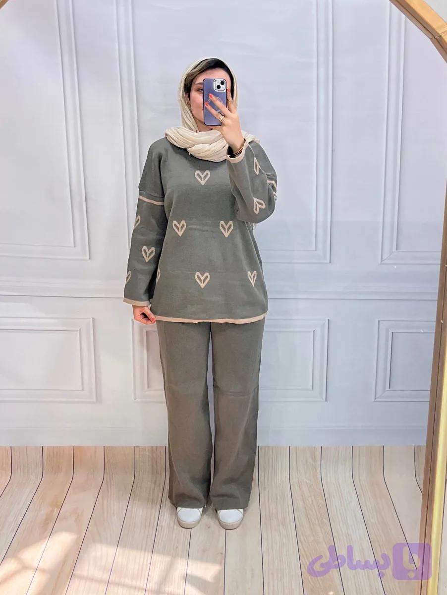ست بافت /تونیک شلوار