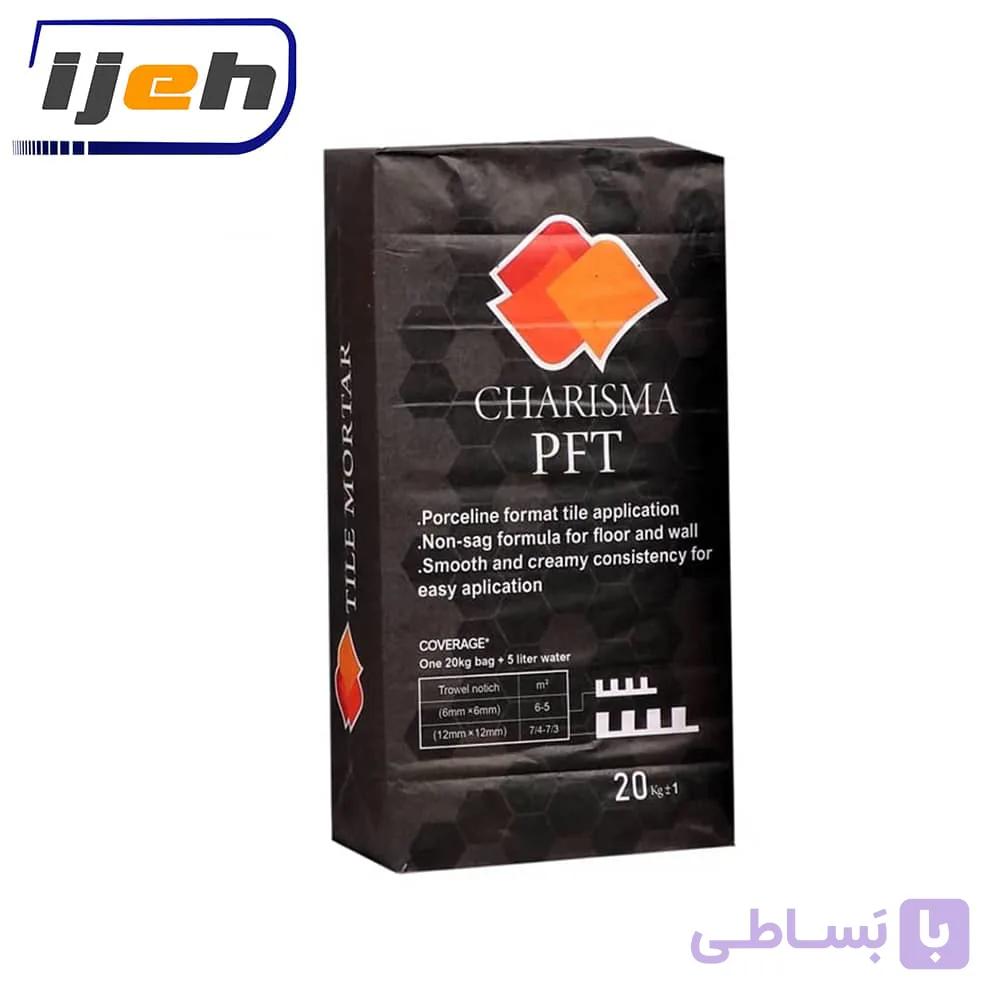 چسب کاشی و سرامیک پرسلان پودری (PFT) کاریزما سفید – Charisma Pft Porcelain Tile Adhesive 20kg — تصویر 1