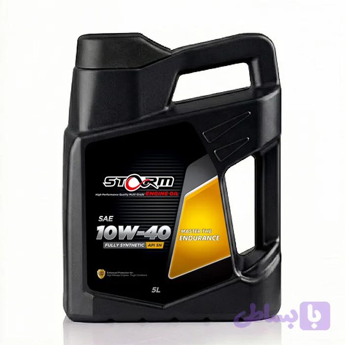 پک 4 عددی روغن موتور 10W-40 استورم — تصویر 1