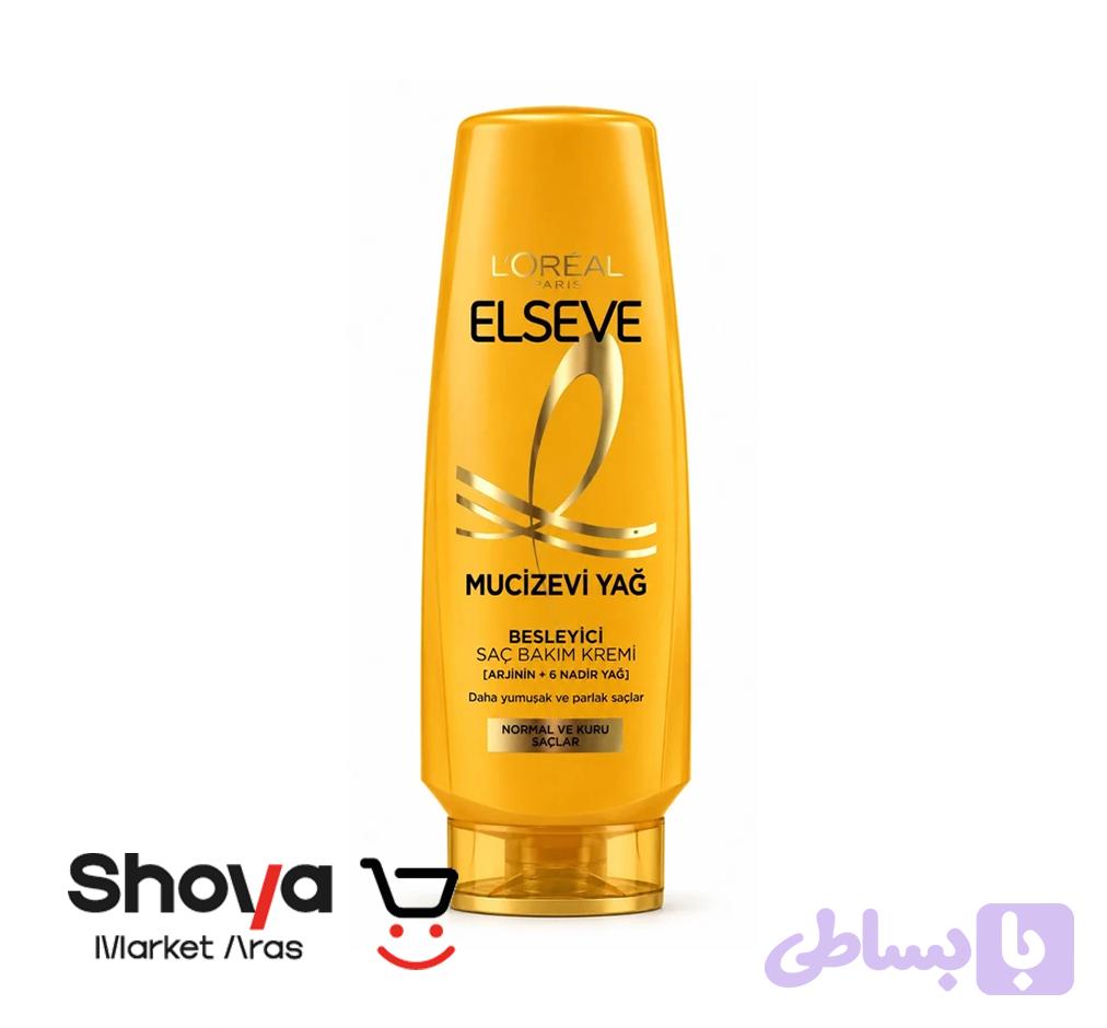 نرم‌کننده مو لورآل Loreal سری Elseve مدل Luxury 6 Oils حاوی 6 روغن مغذی حجم 250 میلی‌لیتر — تصویر 1