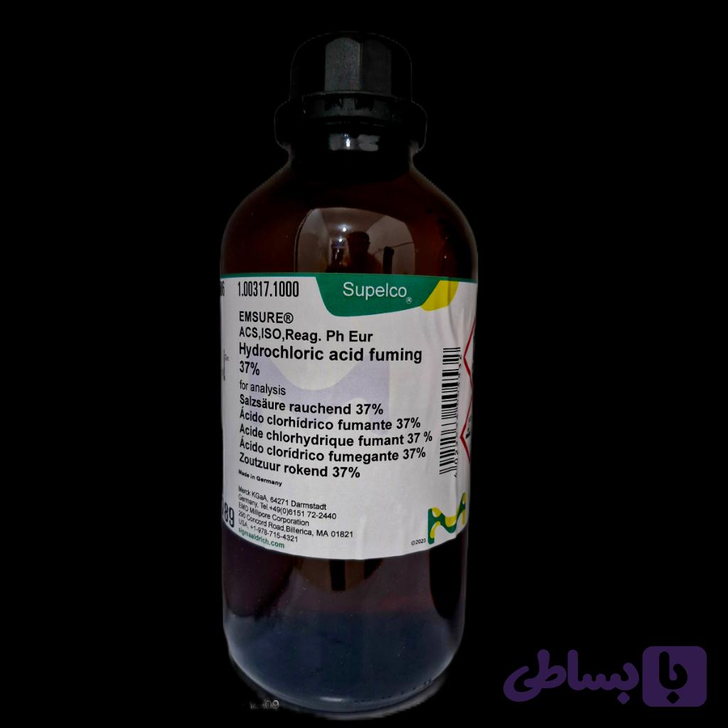 هیدروکلریک اسید مرک | Hydrochloric Acid 37% – Merck Code: 100317