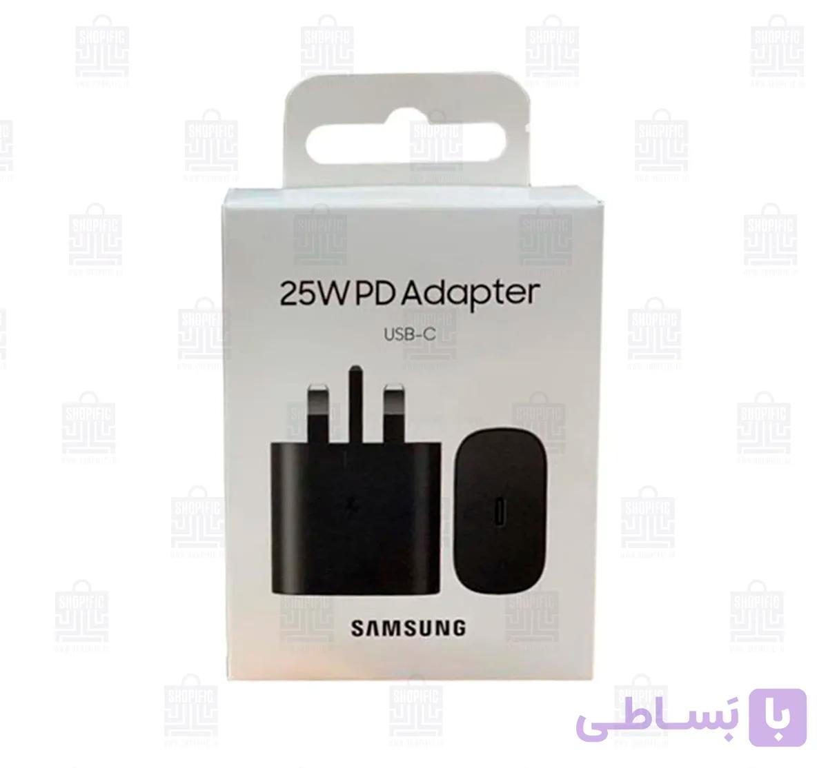 شارژر اصلی سوپرفست ۲۵ وات سامسونگ Samsung Travel Adapter Charging 25W — تصویر 1