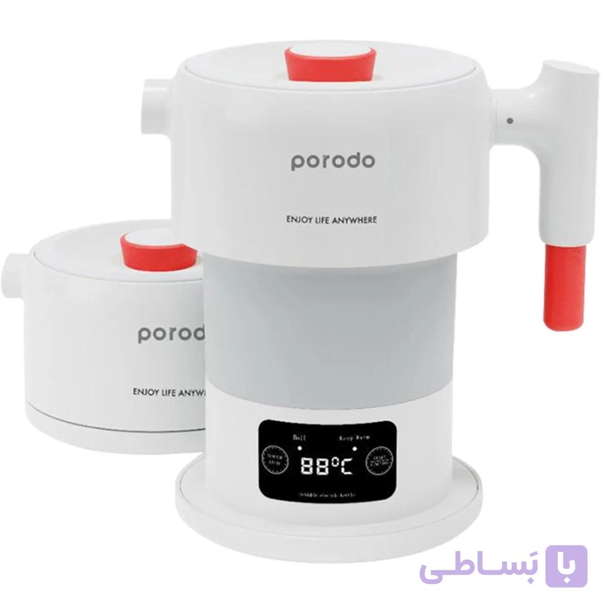 کتری برقی تاشو پرودو مدل PD-KTLD600 ظرفیت ۶۰۰ میلی‌لیتر