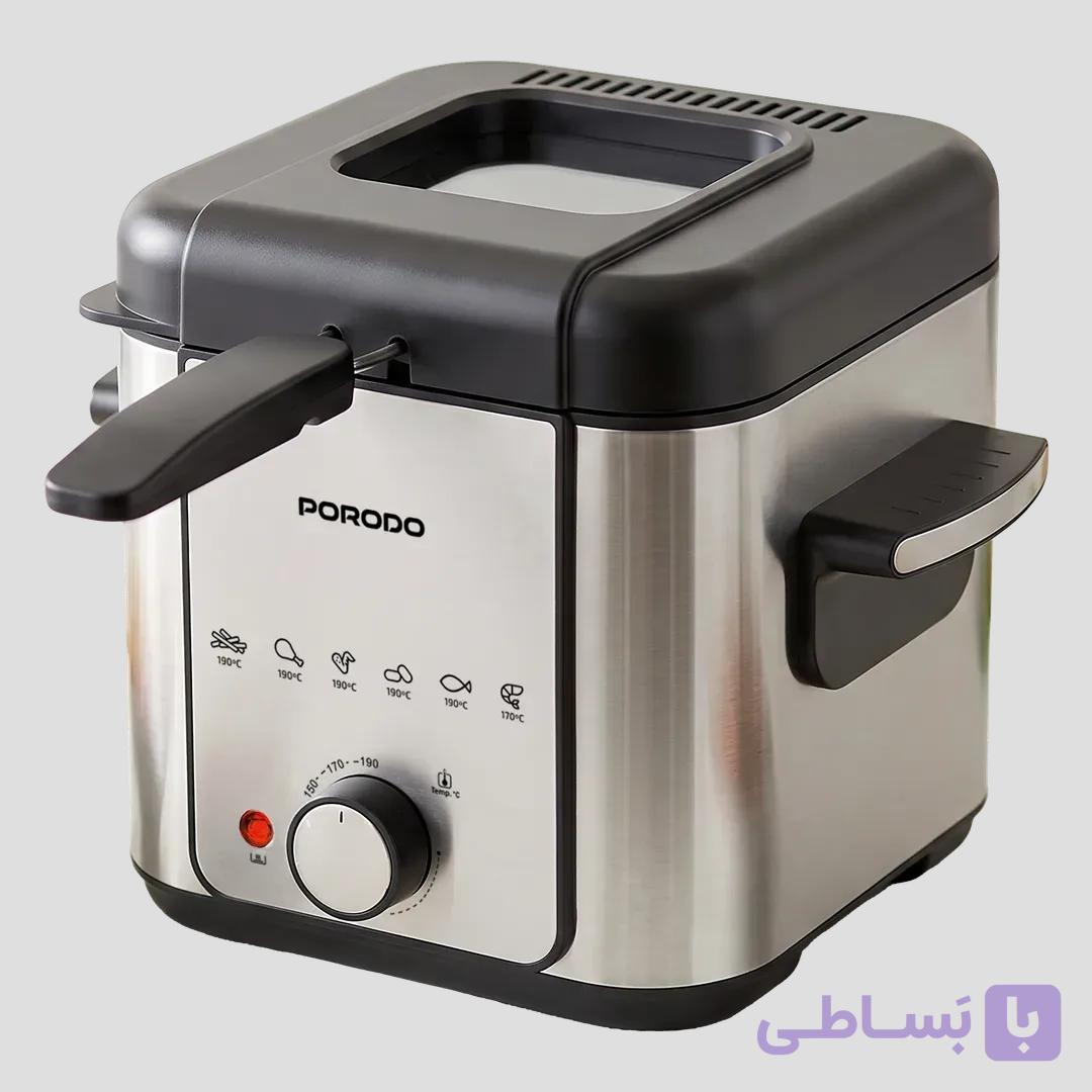سرخ‌کن برقی عمیق پرودو Lifestyle Crispo ظرفیت 1.5 لیتر مدل PDLFSTMX15SLBK — تصویر 1