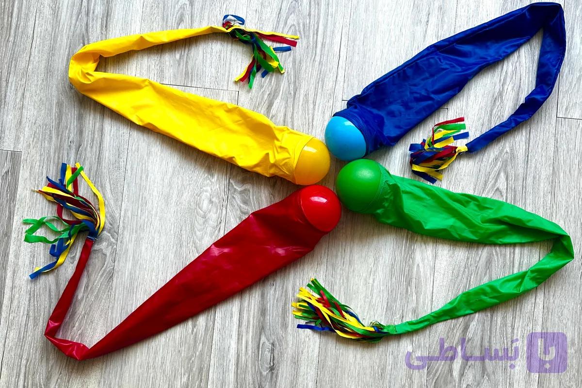 توپ دنباله دار پارچه ای آرکو تویز