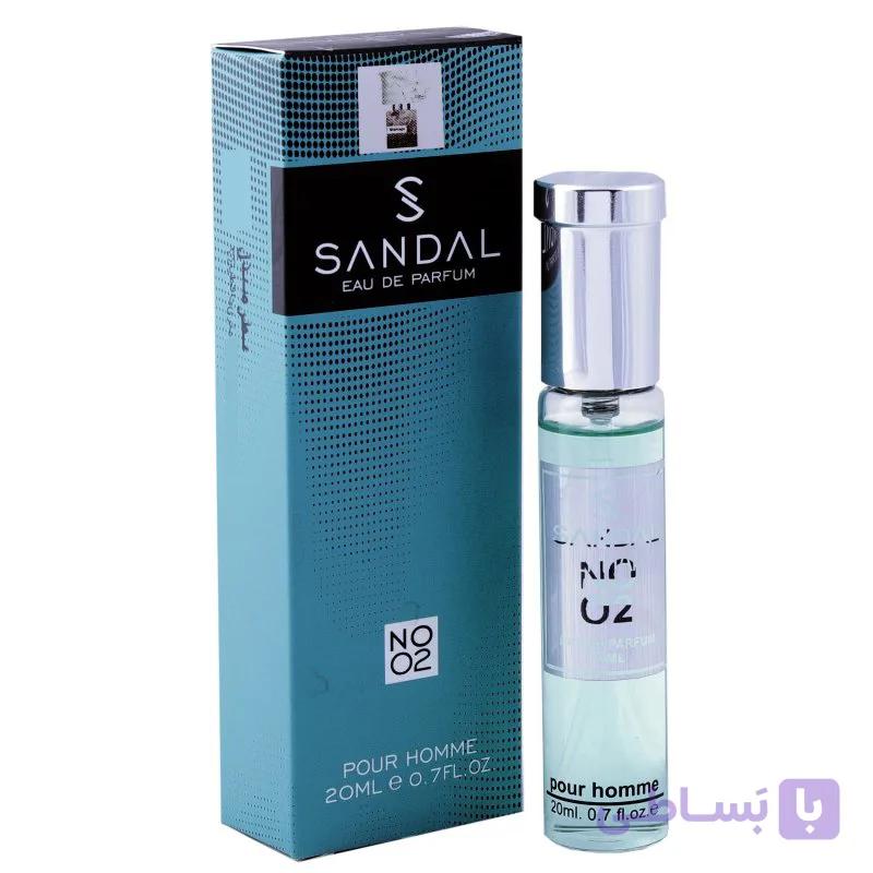 عطرجیبی مردانه صندل مدل ناسو ماتو حجم 20 میلی لیتر
