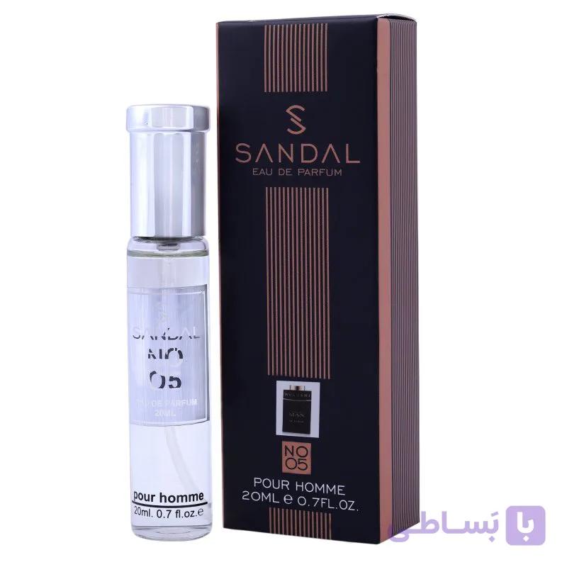 عطر جیبی مردانه صندل مدل MAN IN BLACK حجم 20 میلی لیتر