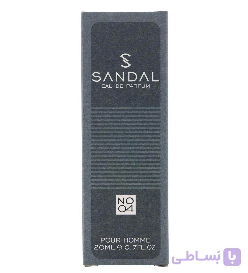 عطر جیبی مردانه صندل مدل Narciso Rodriquez حجم 20 میلی لیتر — تصویر 1