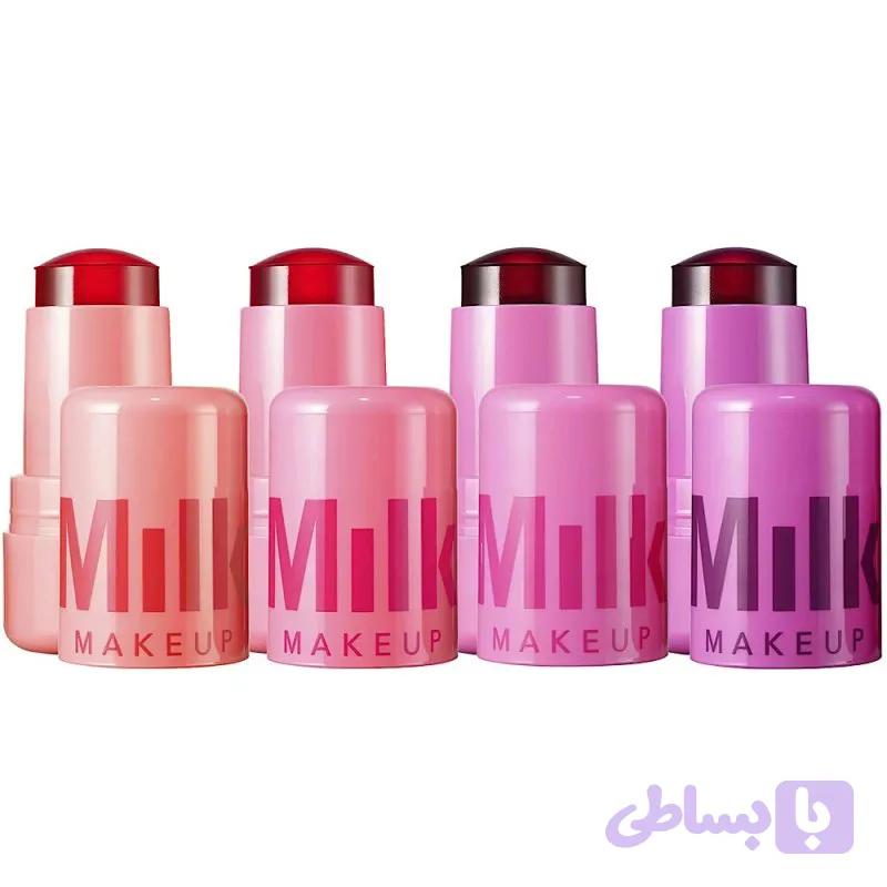 تینت لب و گونه ژله ای میلک میکاپ 4 عددی — تصویر 1