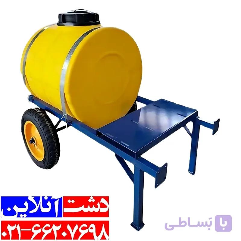 شاسی سمپاش فرغونی با مخزن 120 لیتری دو چرخ — تصویر 1