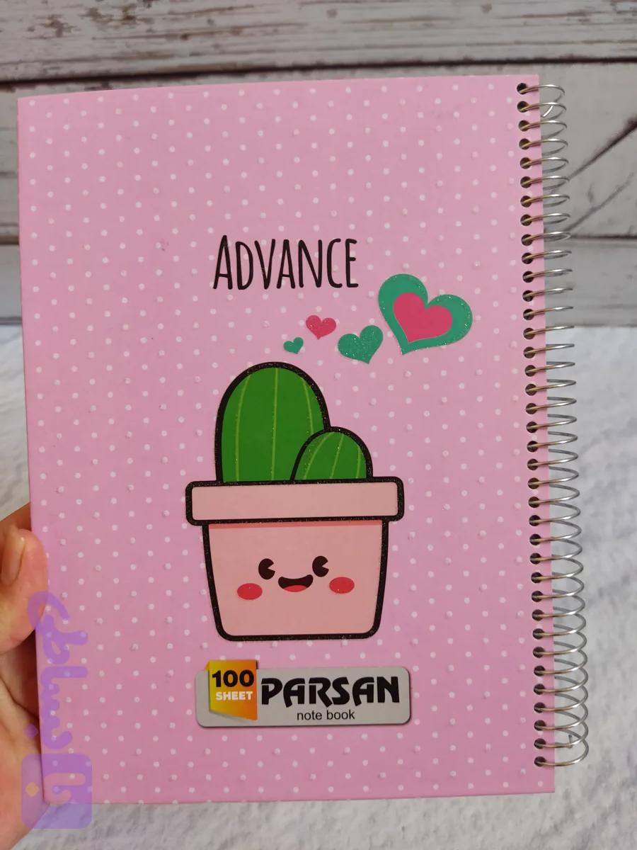 دفتر100برگ جلدسخت فانتزی