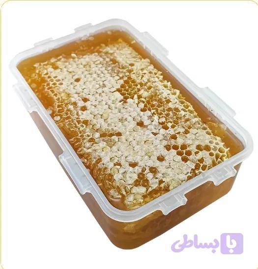 عسل موم دار کنار گل خرما استان بوشهر ۱۳۰۰ گرم