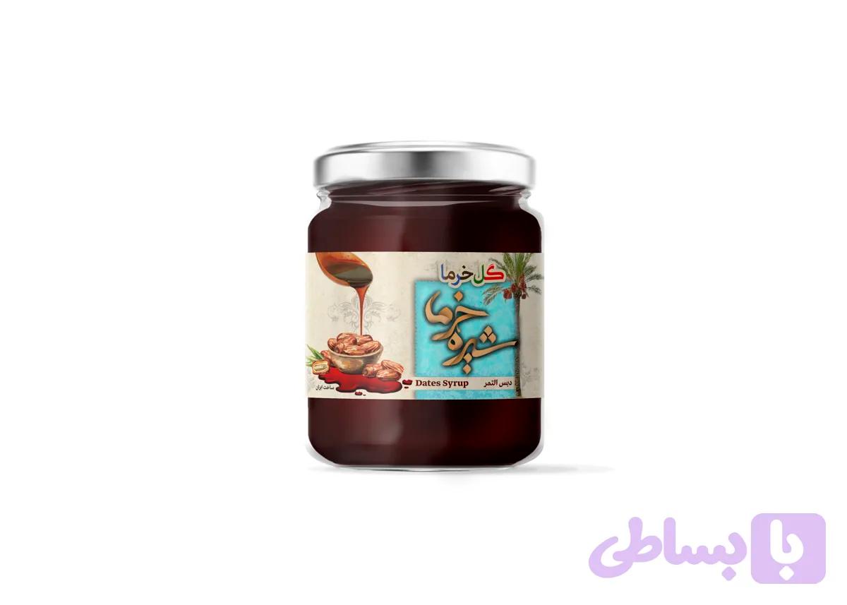 شیره خرماخالص گل خرما1000گرم