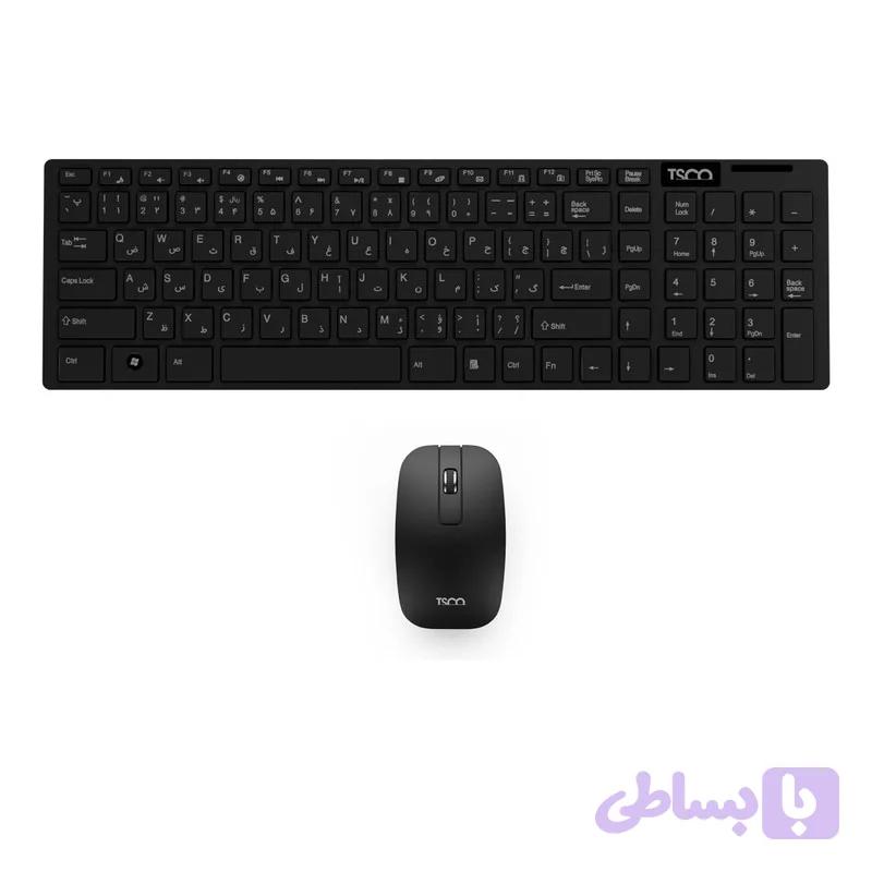 کیبورد و ماوس وایرلس تسکو مدل TKM 7026W — تصویر 1