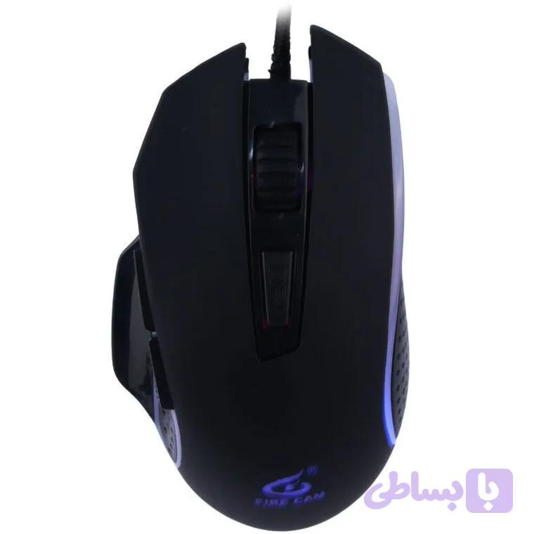 ماوس گیمینگ فایر کم مدل GM9 با سیم — تصویر 1