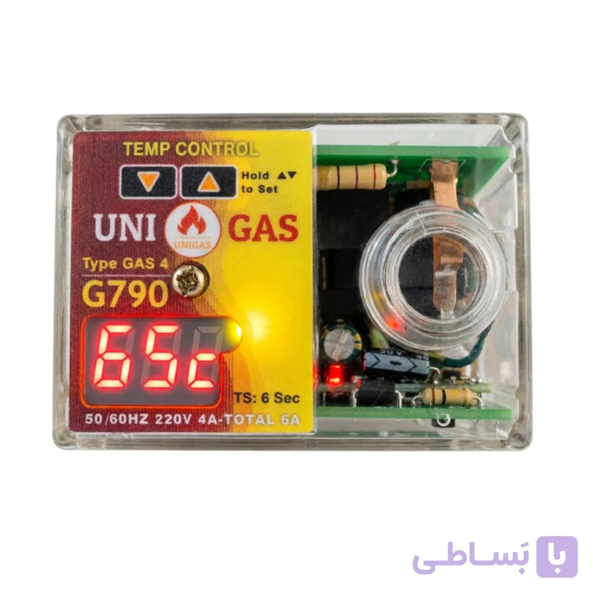 رله گازی 790 سیمکارت خور هوشمند کنترل دمای دیگ مدل Gas4
