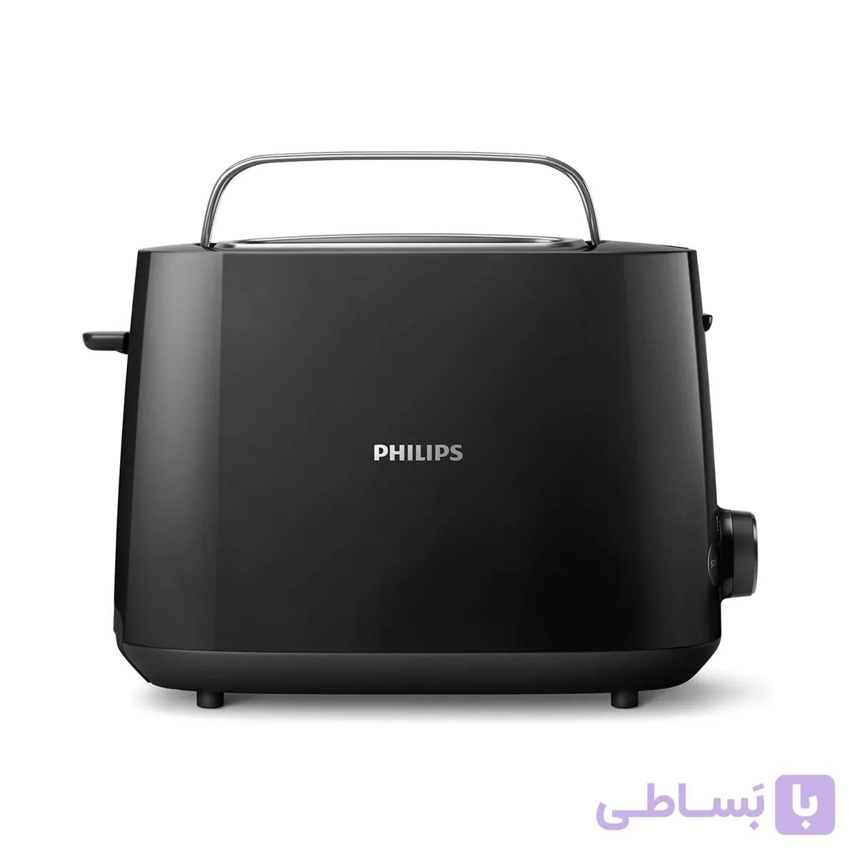 توستر نان فيليپس مشکی 2581 — تصویر 1