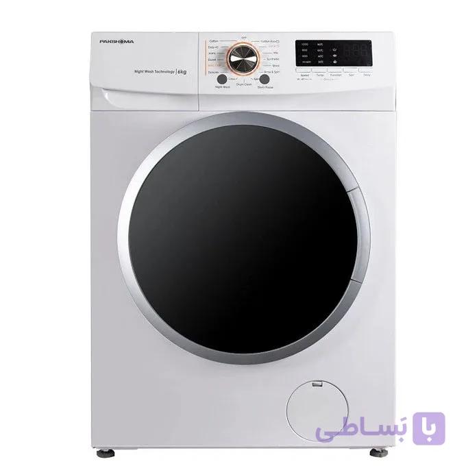 ماشین لباسشویی پاکشوما مدل UWF-20800 ظرفیت 8 کیلوگرم ظرفیت — تصویر 1
