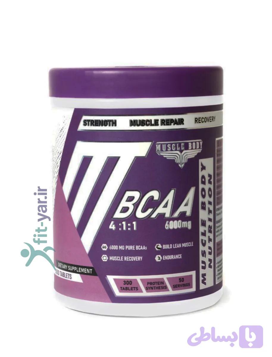 BCAA 6000mg 4:1:1ماسل بادی ناتریشن — تصویر 1