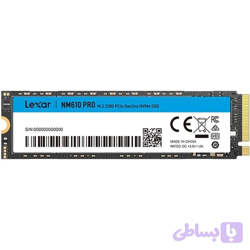اس‌اس‌دی Lexar NM610Pro M2 512GB — تصویر 1