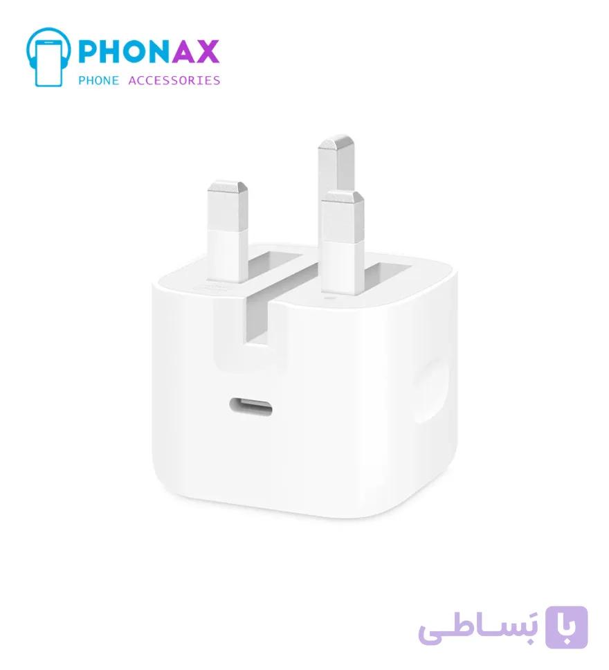 شارژر اورجینال   (با تایید دستگاه JC) 40W اپل (12پین) مدل B/A با 3 ماه گارانتی