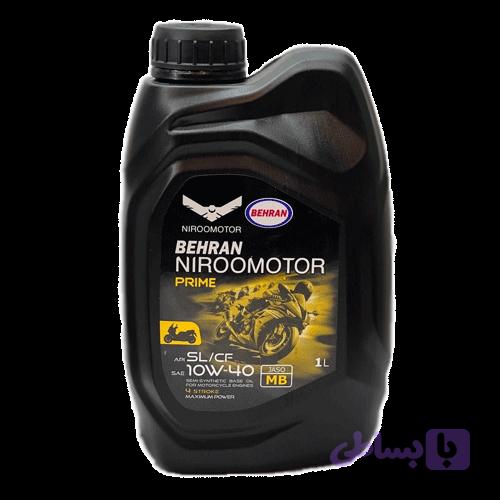 روغن موتور سیکلت بهران 10W40 SL/CF JASO MB حجم ۱ لیتر